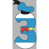 Cartoon letters-CL 153